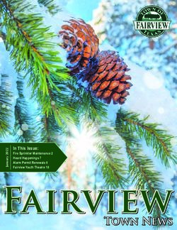 In This Issue: Fire Sprinkler Maintenance 2 Heard Happenings 7 Alarm Permit Renewals 8 Fairview Youth Theatre 10
