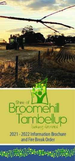 2021 2022 Information Brochure and Fire Break Order - Shire of ...