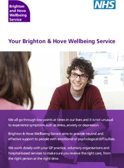 Your Brighton & Hove Wellbeing Service