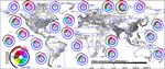 A global hydrological simulation to specify the sources of water used by humans