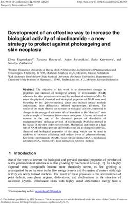 Development of an effective way to increase the biological activity of nicotinamide - a new strategy to protect against photoageing and skin ...