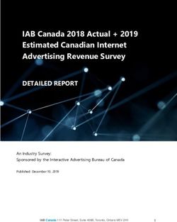 IAB Canada 2018 Actual + 2019 Estimated Canadian Internet Advertising Revenue Survey