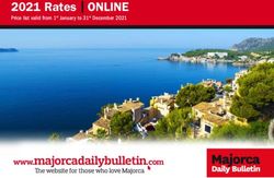 2021 Rates ONLINE - www.majorcadailybulletin.com - Price list valid from 1st January to 31st December 2021 - Grupo Serra