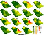 Spatial and Temporal Variations in the Incidence of Dust Storms in Saudi Arabia Revealed from In Situ Observations
