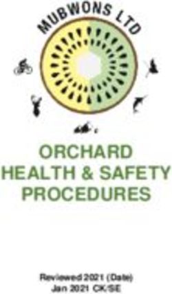 ORCHARD HEALTH & SAFETY PROCEDURES - Mubwons kiwi contractors