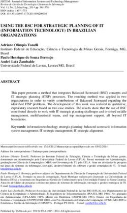USING THE BSC FOR STRATEGIC PLANNING OF IT (INFORMATION TECHNOLOGY) IN BRAZILIAN ORGANIZATIONS - SciELO