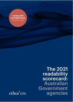 The 2021 readability scorecard: Australian Government agencies - An Ethos CRS and VisibleThread