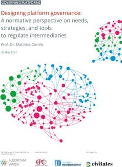 Designing platform governance: A normative perspective on needs, strategies, and tools to regulate intermediaries - AlgorithmWatch
