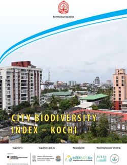 CIT Y BIODIVERSIT Y INDEX - KOCHI - ICLEI E-LIB