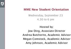 MME New Student Orientation - Wednesday, September 23 4.30 to 6 pm Hosted by: Jow Ding, Associate Director Andrea Butcherite, Academic Advisor ...