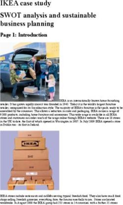 IKEA case study SWOT analysis and sustainable business planning