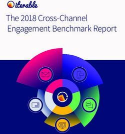 The 2018 Cross-Channel Engagement Benchmark Report - Iterable