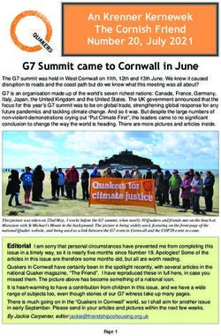 An Krenner Kernewek The Cornish Friend Number 20, July 2021