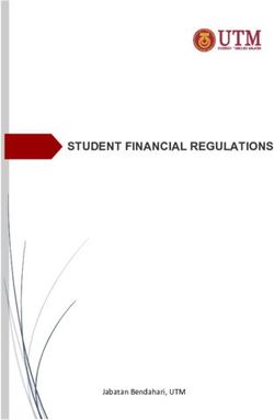 STUDENT FINANCIAL REGULATIONS - Jabatan Bendahari, UTM - Academic Management ...