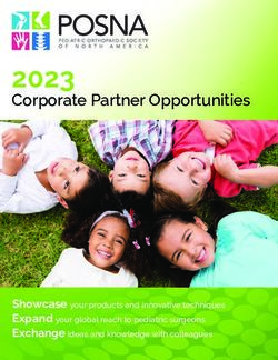 2023 Corporate Partner Opportunities - Showcase your products and innovative techniques Expand your global reach to pediatric surgeons Exchange ...