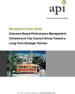 Management Case Study Outcome-Based Performance Management: Christchurch City Council Drives Toward a Long-Term Strategic Horizon - For more ...