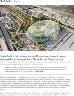 Safdie Architects to set new standard for community-centric airport design with the opening of Jewel Changi Airport, Singapore 2019