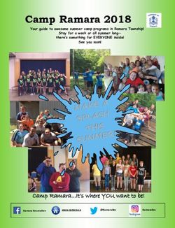 Camp Ramara 2018 - Ramara Township