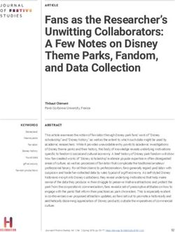 Fans as the Researcher's Unwitting Collaborators: A Few Notes on Disney Theme Parks, Fandom, and Data Collection