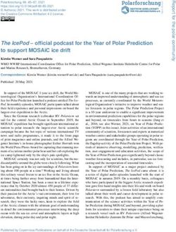 THE ICEPOD - OFFICIAL PODCAST FOR THE YEAR OF POLAR PREDICTION TO SUPPORT MOSAIC ICE DRIFT