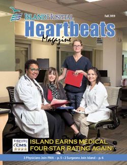 Heartbeats Magazine - ISLAND EARNS MEDICAL FOUR-STAR RATING AGAIN! - Island Hospital