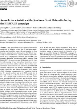 Aerosol characteristics at the Southern Great Plains site during the HI-SCALE campaign
