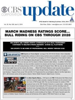 MARCH MADNESS RATINGS SCORE... BULL RIDING ON CBS THROUGH 2028