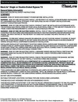 MaxLite Single or Double-Ended Bypass T8