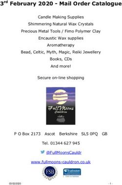 3rd February 2020 - Mail Order Catalogue