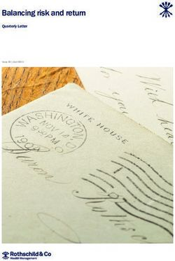 Balancing risk and return - Quarterly Letter - Rothschild & Co