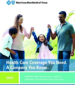 Health Care Coverage You Need. A Company You Know - 2020 Call 800-531-4456, visit bcbstx.com or contact an independent, authorized agent to get a ...