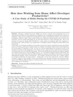 How does Working from Home Affect Developer Productivity?