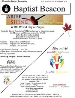 WMU World Day of Prayer - Nashville Baptist Association