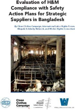 Evaluation of H&M Compliance with Safety Action Plans for Strategic Suppliers in Bangladesh - By Clean Clothes Campaign, International Labor ...