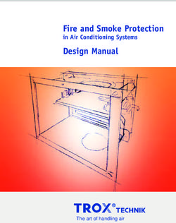 Fire and Smoke Protection - in Air Conditioning Systems - The art of handling air