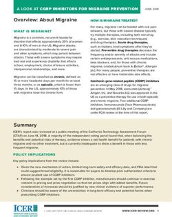 Overview: About Migraine - ICER