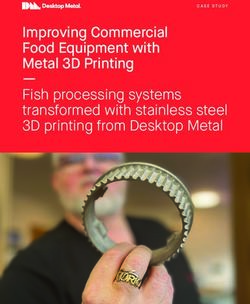 Improving Commercial Food Equipment with Metal 3D Printing Fish processing systems transformed with stainless steel 3D printing from Desktop Metal ...