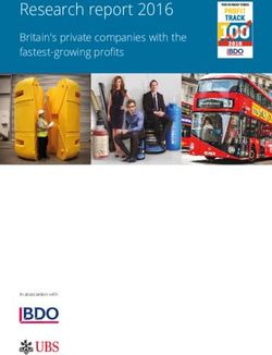 Research report 2016 Britain's private companies with the fastest-growing profits - Fast Track