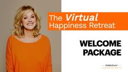 WELCOME PACKAGE - Debbie Travis