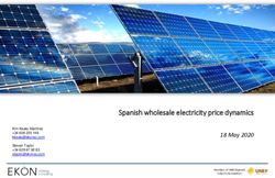 Spanish wholesale electricity price dynamics - 18 May 2020 - El Periodico de la Energía