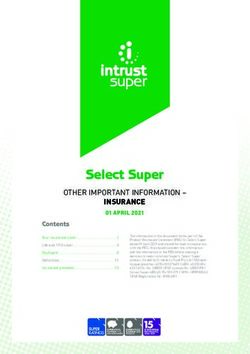 Select Super OTHER IMPORTANT INFORMATION-Intrust Super