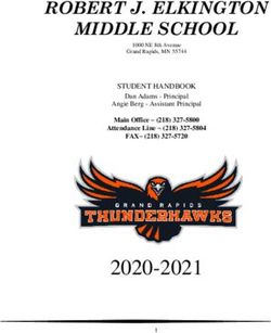 2020-2021 ROBERT J. ELKINGTON MIDDLE SCHOOL FAX (218) 327-5720 - Independent School District ...
