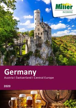 Germany 2020 Austria I Switzerland I Central Europe - Miller Incoming