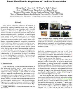 Robust Visual Domain Adaptation with Low-Rank Reconstruction