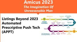 Amicus 2023 The Imagination Of Unreasonable Man - Listings Beyond 2023 Automated Prescriptive Push Tech