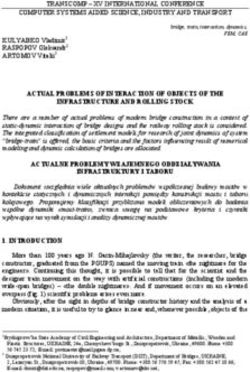 ACTUAL PROBLEMS OF INTERACTION OF OBJECTS OF THE INFRASTRUCTURE AND ROLLING STOCK