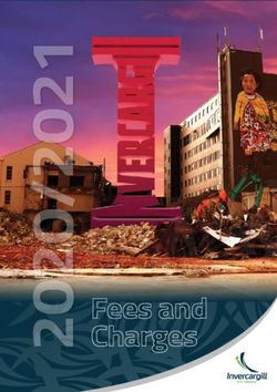 Fees and Charges - Invercargill City Council