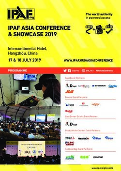 IPAF ASIA CONFERENCE & SHOWCASE 2019 - Intercontinental Hotel, Hangzhou, China