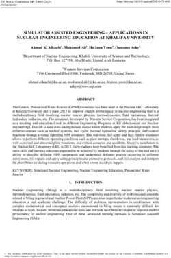 SIMULATOR ASSISTED ENGINEERING - APPLICATIONS IN NUCLEAR ENGINEERING EDUCATION AT KHALIFA UNIVERSITY