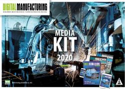 MEDIA KIT 2020 - Digital Manufacturing ...